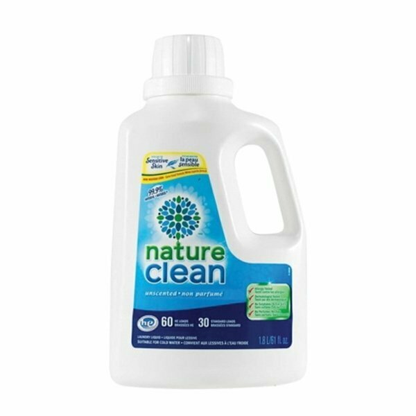 Frank T. Ross & Sons Nature Clean Laundry Detergent, 1.8 L, Liquid, Unscented 10-30850